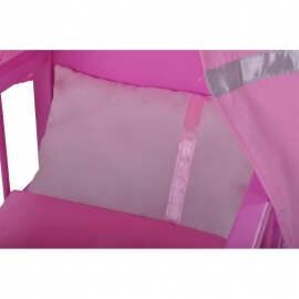 Κρεβάτι για Κούκλες Diadem ροζ