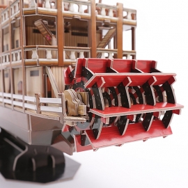 3D Παζλ - Mississippi Steamboat 142 τεμ.