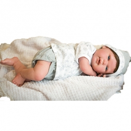 Μωρό Reborn Munecas Arias Mies Γκρι 45εκ.