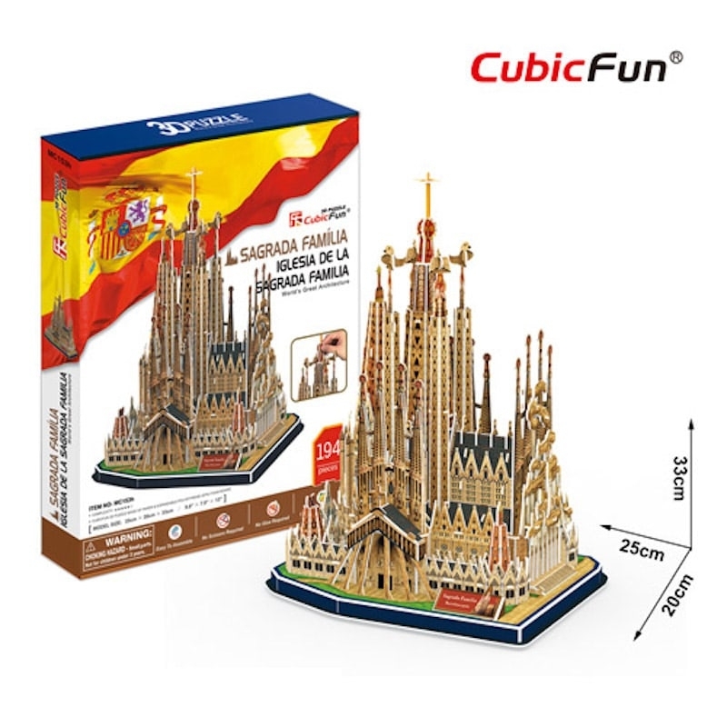 3D Παζλ - Sagrada Familia 194 τεμ.3D Παζλ - Sagrada Familia 194 τεμ.