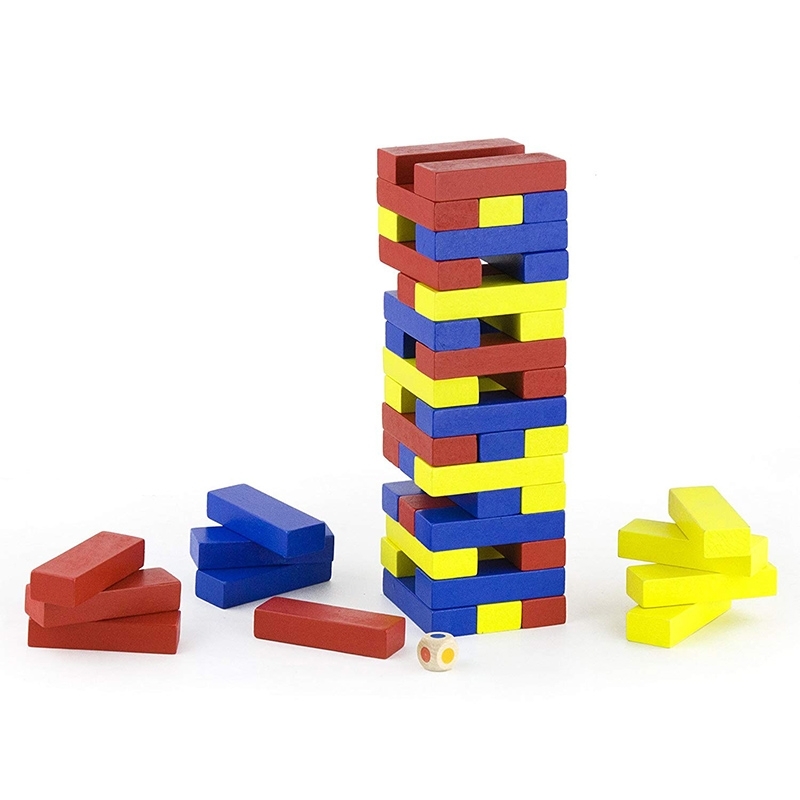 Ξύλινο Επιτραπέζιο Πύργος Ισοροπίας (Jenga)Ξύλινο Επιτραπέζιο Πύργος Ισοροπίας (Jenga)