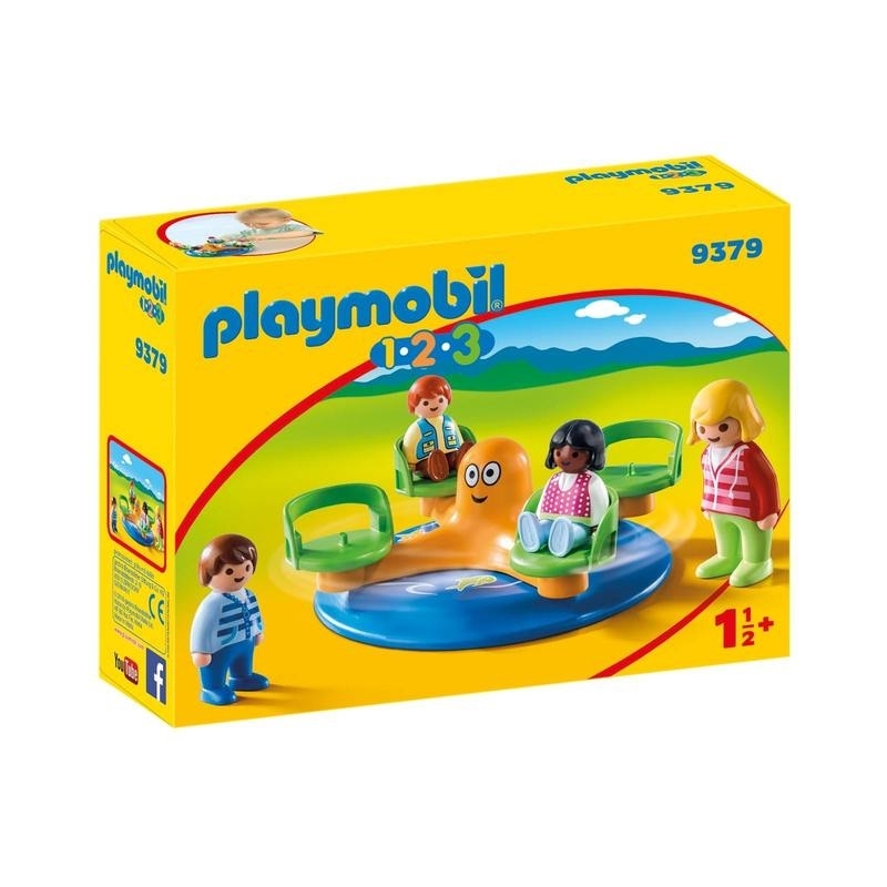 Playmobil Προσχολική Σειρά 1-2-3 Παιδικό Καρουζέλ (9379)Playmobil Προσχολική Σειρά 1-2-3 Παιδικό Καρουζέλ (9379)