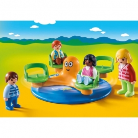 Playmobil Προσχολική Σειρά 1-2-3 Παιδικό Καρουζέλ (9379)