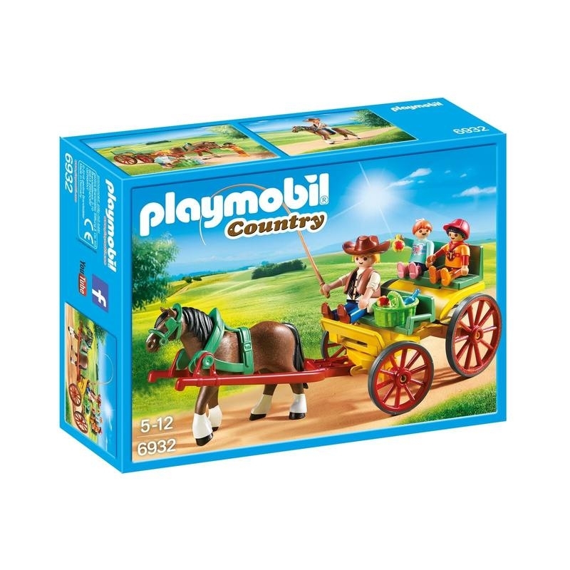 Playmobil Άμαξα με Οδηγό και Παιδάκια (6932)Playmobil Άμαξα με Οδηγό και Παιδάκια (6932)