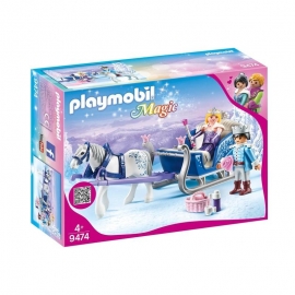 Playmobil Έλκηθρο με Βασιλικό Ζευγάρι (9474)