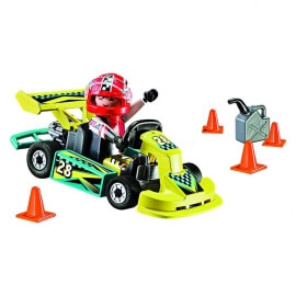 Playmobil Βαλιτσάκι Go-Kart (9322)