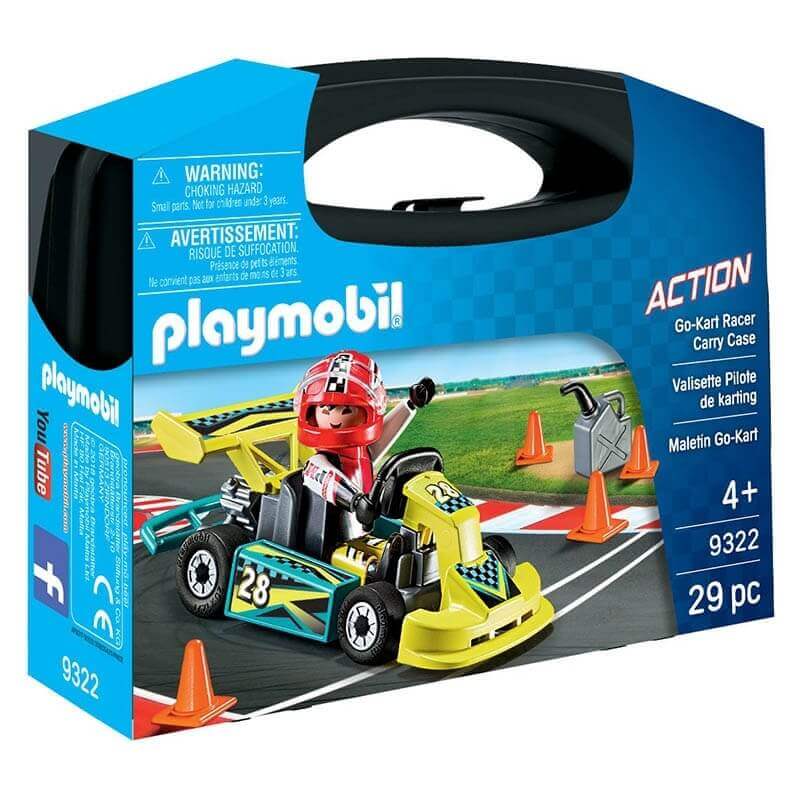 Playmobil Βαλιτσάκι Go-Kart (9322)Playmobil Βαλιτσάκι Go-Kart (9322)