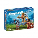 Playmobil Οι Νάνοι Επιτίθενται - Βασιλιάς των Νάνων με Δυο Φρουρούς (9344)
