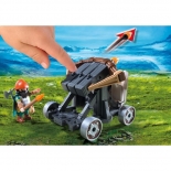 Playmobil Οι Νάνοι Επιτίθενται - Βαλίστρα με Κάρο Αλόγων (9341)