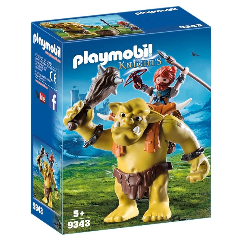 Playmobil Οι Νάνοι Επιτίθενται - Γιγαντιαίο Τρολ με Νάνο Πολεμιστή (9343)Playmobil Οι Νάνοι Επιτίθενται - Γιγαντιαίο Τρολ με Νάνο Πολεμιστή (9343)