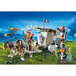 Playmobil Οι Νάνοι Επιτίθενται - Βαλίστρα με Κάρο Αλόγων (9341)