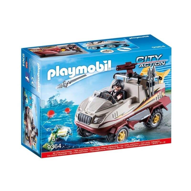 Playmobil Αμφίβιο Οχημα Ομάδας Ειδικών Αποστολών (9364)Playmobil Αμφίβιο Οχημα Ομάδας Ειδικών Αποστολών (9364)