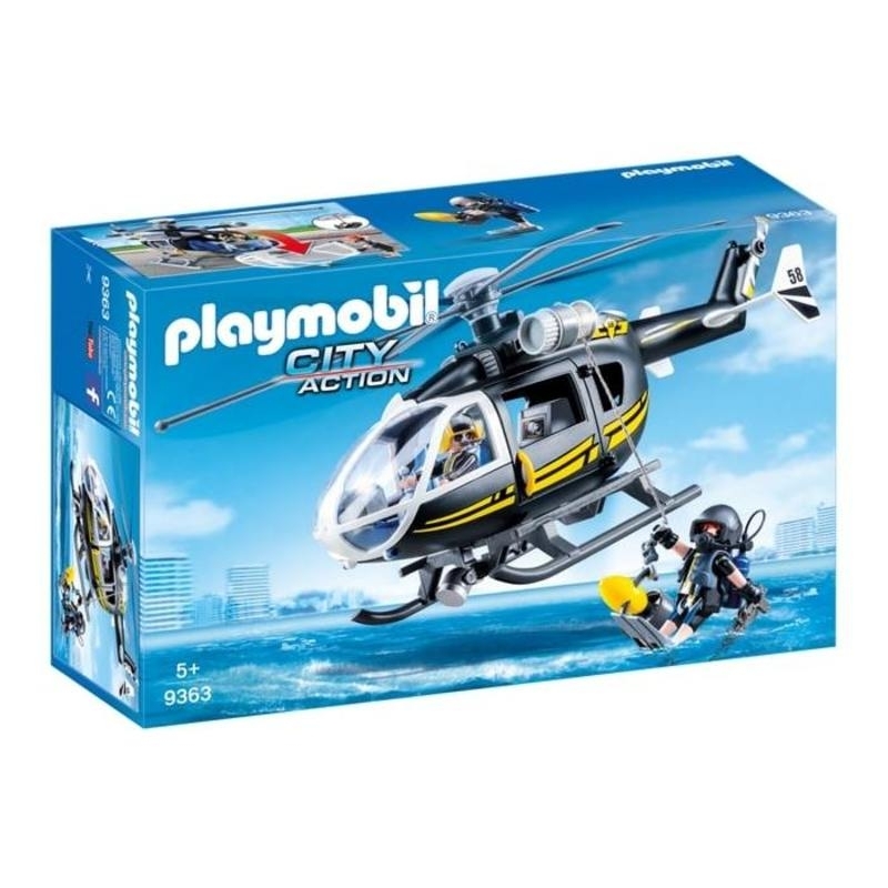 Playmobil Ελικόπτερο Ομάδας Ειδικών Αποστολών (9363)Playmobil Ελικόπτερο Ομάδας Ειδικών Αποστολών (9363)