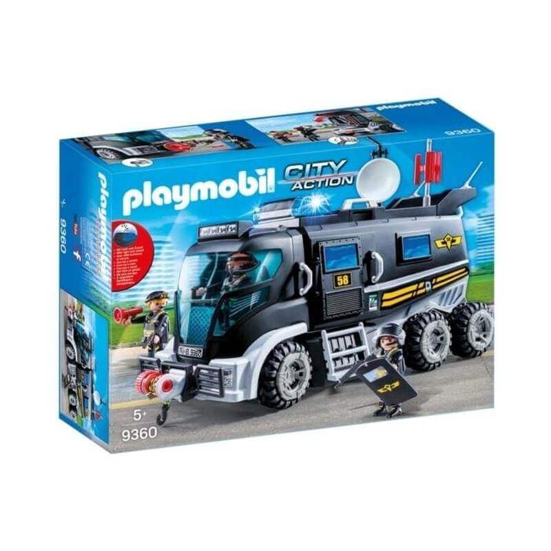 Playmobil Θωρακισμένο Οχημα Ομάδας Ειδικών Αποστολών (9360)Playmobil Θωρακισμένο Οχημα Ομάδας Ειδικών Αποστολών (9360)
