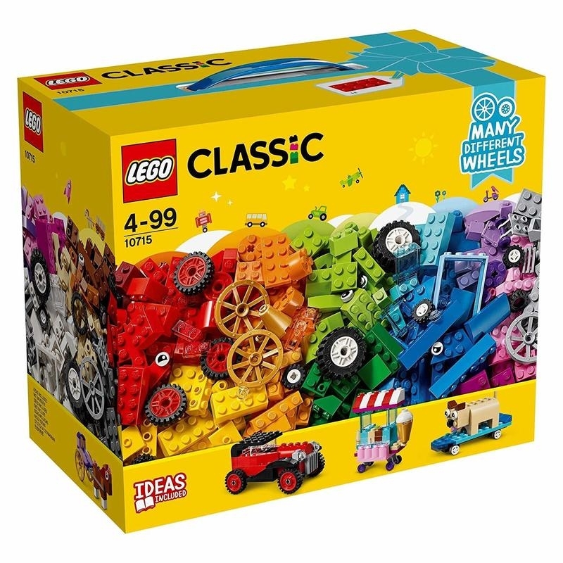 Lego Classic - Τουβλακια και Ρόδες (10715)Lego Classic - Τουβλακια και Ρόδες (10715)