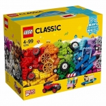 Lego Classic - Τουβλακια και Ρόδες (10715)
