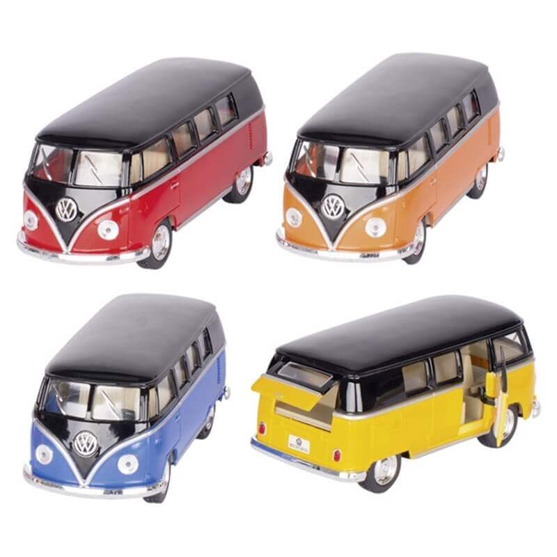 Μεταλλικό Volkswagen Classic Bus 1/32 κόκκινο Μεταλλικό Volkswagen Classic Bus 1/32 κόκκινο