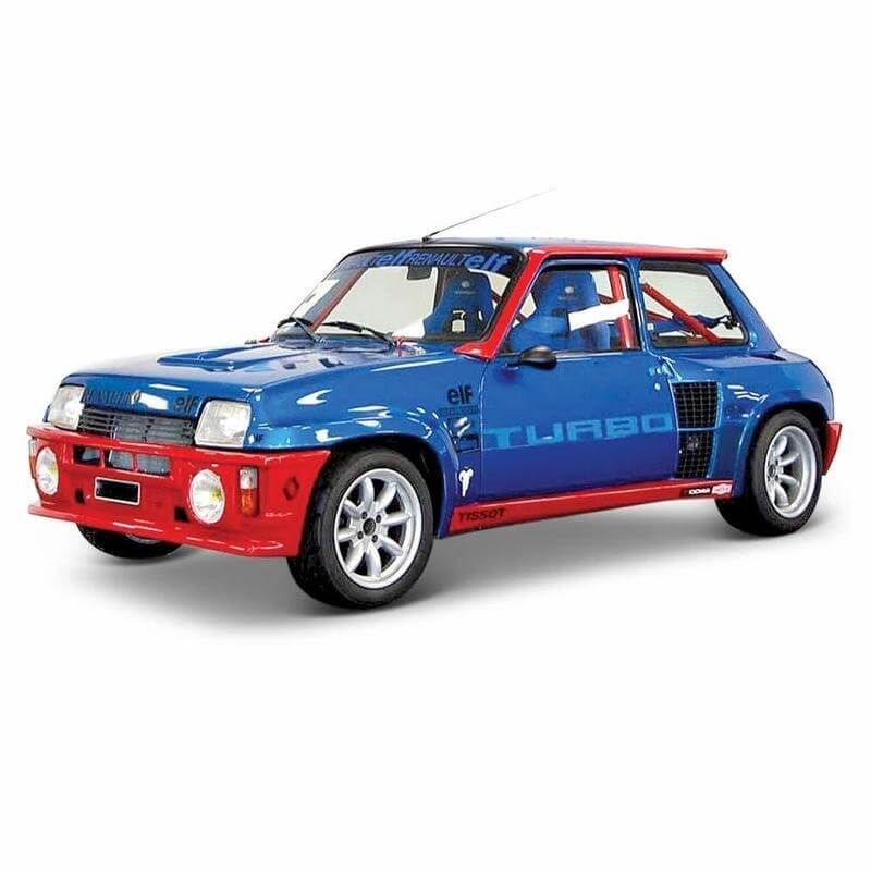 Bburago 1:24 Renault 5 Turbo μπλεBburago 1:24 Renault 5 Turbo μπλε