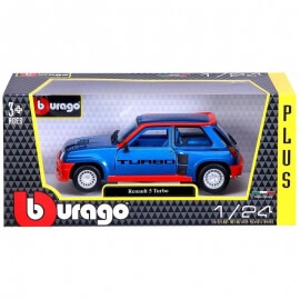 Bburago 1:24 Renault 5 Turbo μπλε