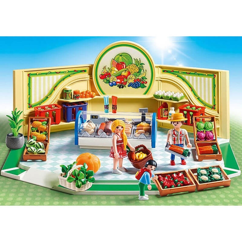 Playmobil Εμπορικό Κέντρο - Μανάβικο (9403)Playmobil Εμπορικό Κέντρο - Μανάβικο (9403)