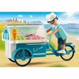 Playmobil Summer Fun - Παγωτατζής με Ποδήλατο ψυγείο (9426)