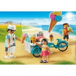 Playmobil Summer Fun - Παγωτατζής με Ποδήλατο ψυγείο (9426)