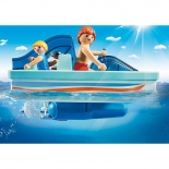 Playmobil Summer Fun - Θαλάσσιο Ποδήλατο με Τσουλήθρα (9424)