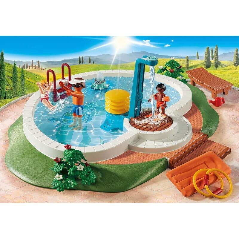 Playmobil Summer Fun - Πισίνα με Ντουζ (9422)Playmobil Summer Fun - Πισίνα με Ντουζ (9422)