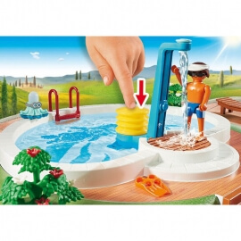 Playmobil Summer Fun - Πισίνα με Ντουζ (9422)