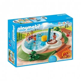 Playmobil Summer Fun - Πισίνα με Ντουζ (9422)