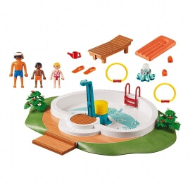 Playmobil Summer Fun - Πισίνα με Ντουζ (9422)