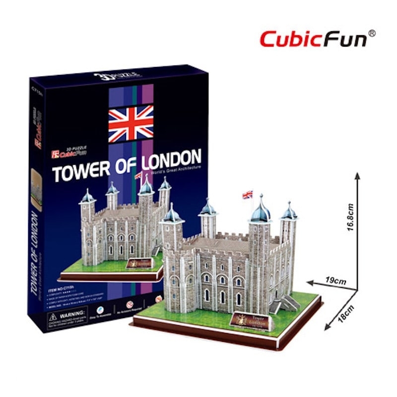 3D Παζλ - Tower of London 40 τεμ.3D Παζλ - Tower of London 40 τεμ.