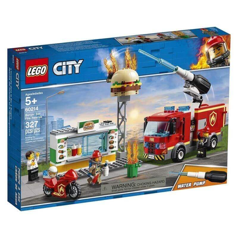 Lego City - Διάσωση απο την Πυρκαγιά στο Μπέργκερ Μπαρ (60214)Lego City - Διάσωση απο την Πυρκαγιά στο Μπέργκερ Μπαρ (60214)