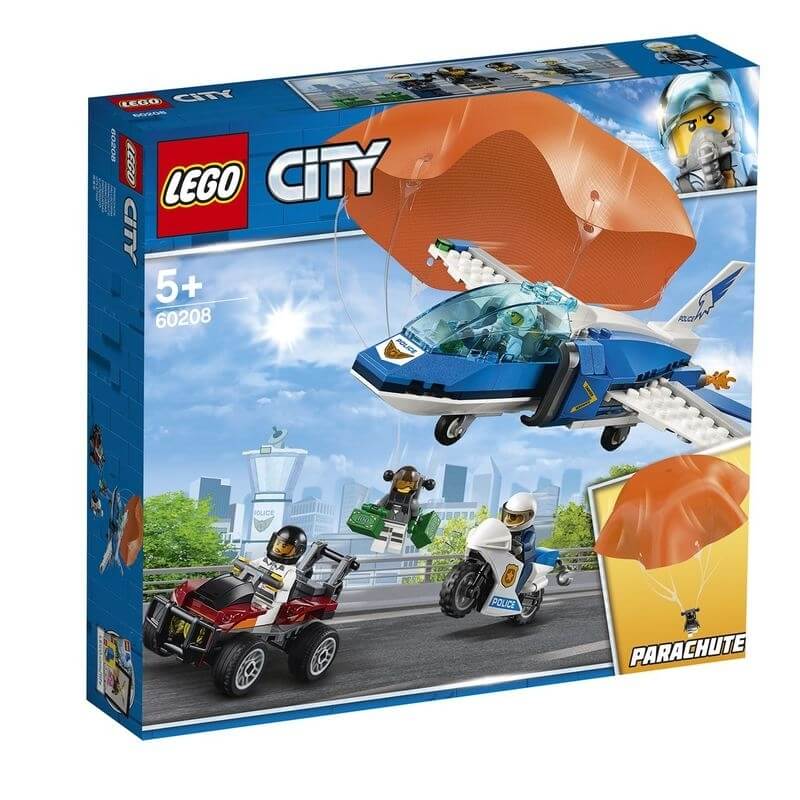 Lego City - Σύλληψη με Αλεξίπτωτο της Εναέριας Αστυνομίας (60208)Lego City - Σύλληψη με Αλεξίπτωτο της Εναέριας Αστυνομίας (60208)