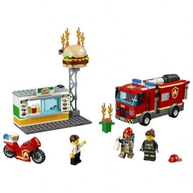 Lego City - Διάσωση απο την Πυρκαγιά στο Μπέργκερ Μπαρ (60214)